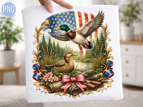 American Mallard Duck Hunting PNG SHIRT: Integrating High-Quality Digital Assets into Your Creative Workflow