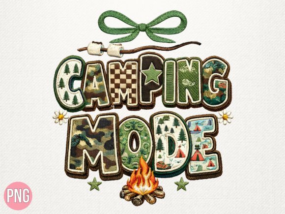 Camping Mode Outdoor Adventure PNG