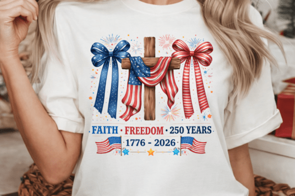 Faith Freedom 250 Years PNG: A Digital Asset for Patriotic and Spiritual Design