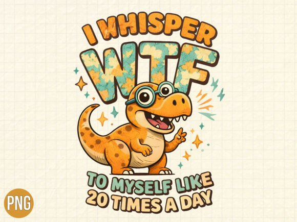 Funny Dinosaur Whisper Sarcastic PNG