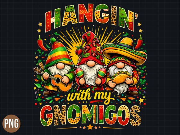 Funny Mexican Gnomes Cinco De Mayo PNG: A Digital Design Resource