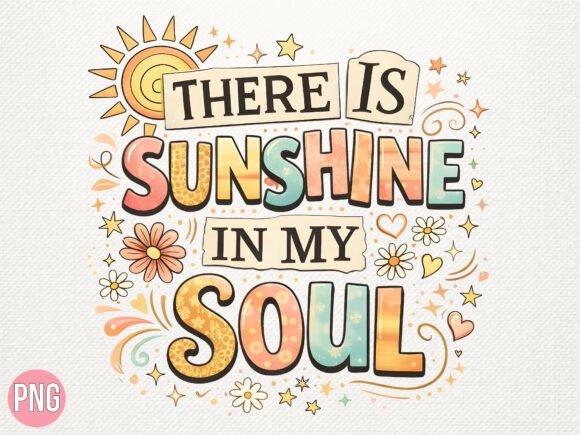 Sunshine in My Soul Retro PNG Guide