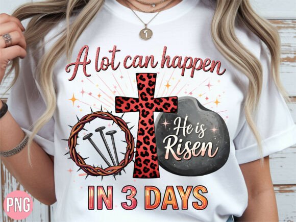 Understanding the Impact and Utility of A Lot Can Happen in 3 Days Christian PNG for Modern Design